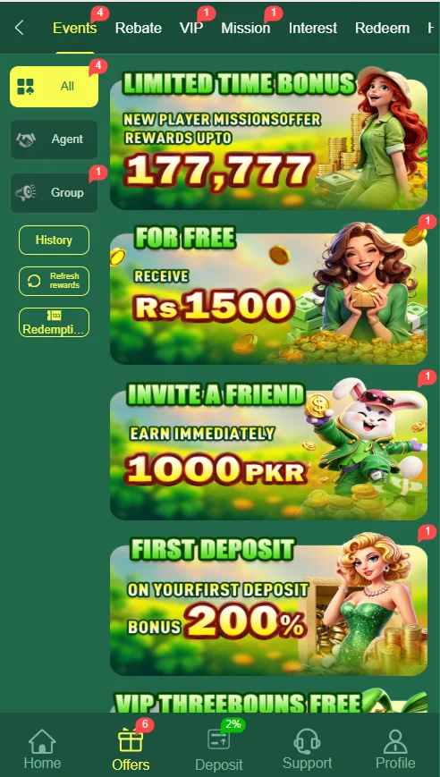 ZK777 Game bonuses